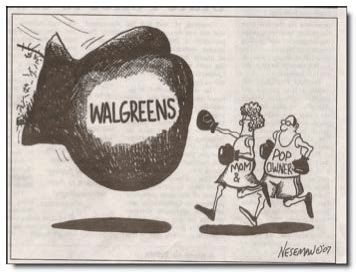Walgreens Boxing Glove Lease Illustration